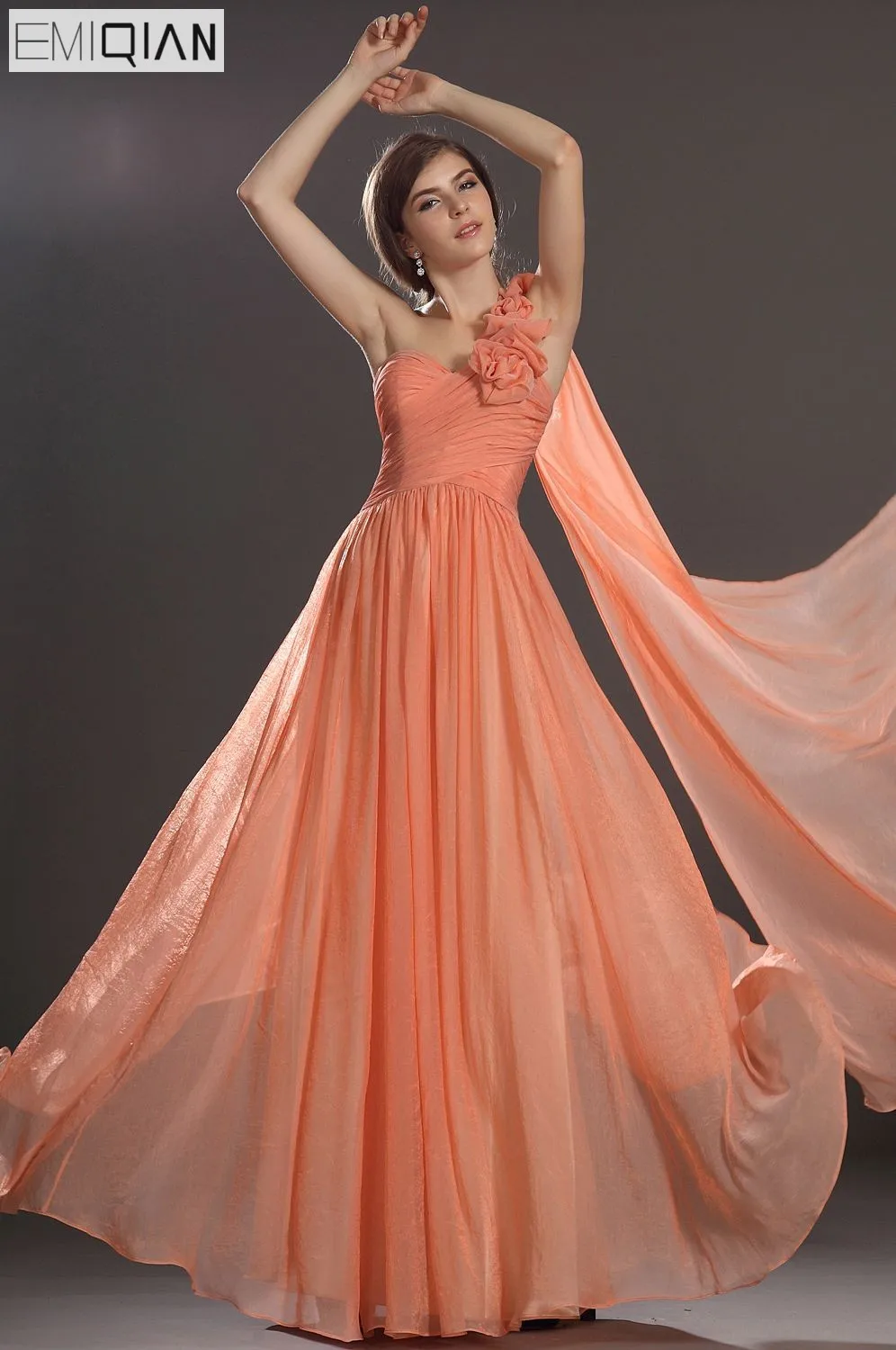 Freeshipping New Amazing One Shoulder Sweetheart Neckline Pleated Bodice Bridesmaid Dress
Freeshipping New Amazing One Shoulder Sweetheart Neckline Pleated Bodice Bridesmaid Dress