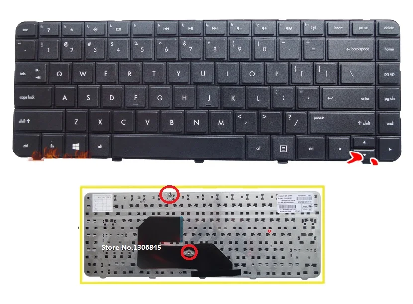 SSEA New US Keyboard For HP 242 G1 242 G2 242-G1 246 G1 G2 G3 242G1 242G2 laptop black Keyboard
SSEA New US Keyboard For HP 242 G1 242 G2 242-G1 246 G1 G2 G3 242G1 242G2 laptop black Keyboard
