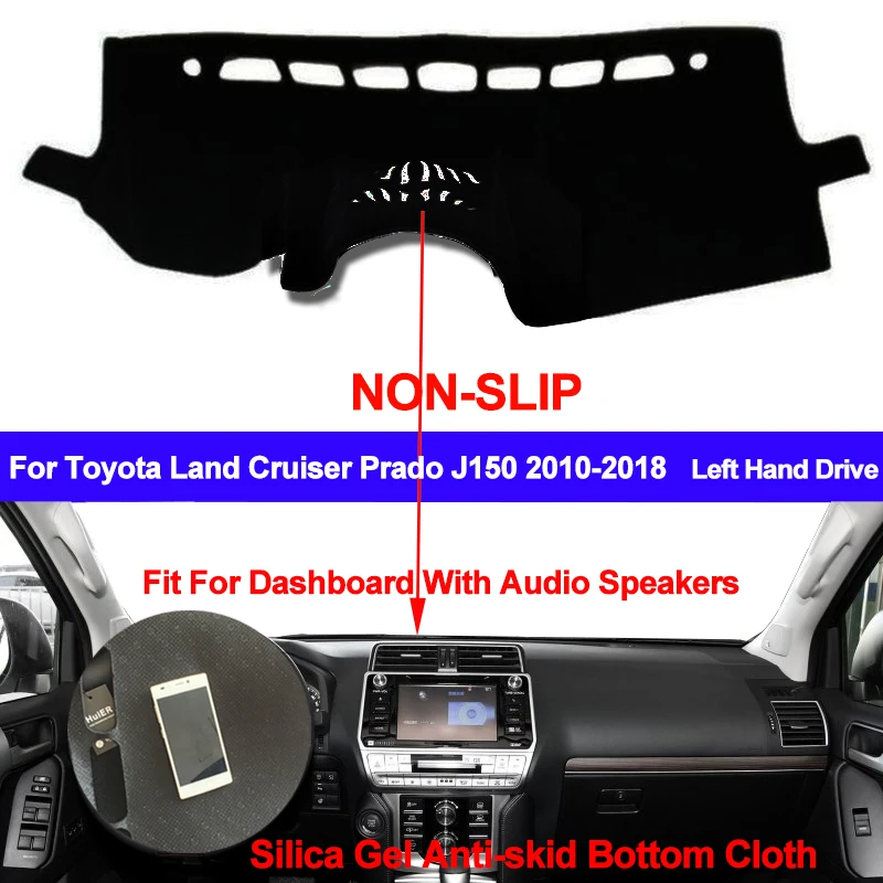 TAIJS Dashboard Cover Silicone Non-Slip For Toyota Land Cruiser Prado J150 2010 - 2016 2017 2018 DashMat Pad Carpet NON-Slip
TAIJS Dashboard Cover Silicone Non-Slip For Toyota Land Cruiser Prado J150 2010 - 2016 2017 2018 DashMat Pad Carpet NON-Slip