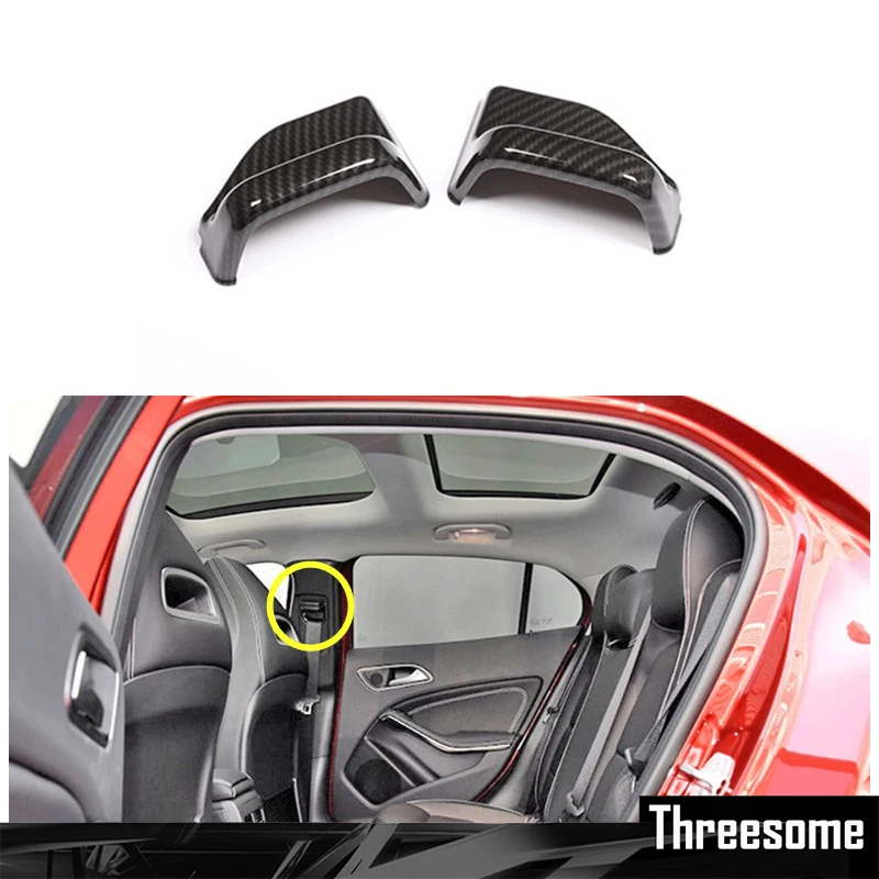 SRXTZM New Carbon Fiber Style Car Safety Belt Cover Decoration 2pcs ABS For Mercedes Benz B CLASS GLA Class W117 C117 W246
SRXTZM New Carbon Fiber Style Car Safety Belt Cover Decoration 2pcs ABS For Mercedes Benz B CLASS GLA Class W117 C117 W246