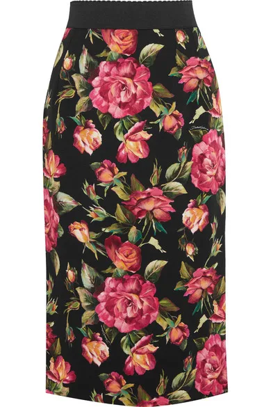 Customized New Fashion Women's Chinese Rose Floral Print Skirt Ladies Elegant Elastic Waist Knee-Length Plus Size Skirts
Customized New Fashion Women's Chinese Rose Floral Print Skirt Ladies Elegant Elastic Waist Knee-Length Plus Size Skirts