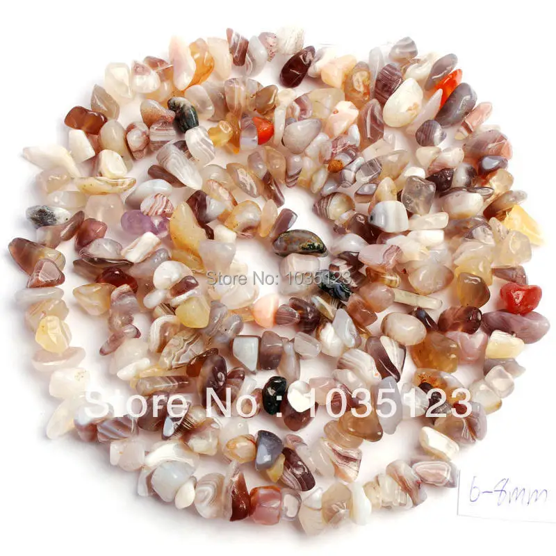 High Quality 5-8mm Natural Botswana Agates Freeform Gravel DIY Gems Loose Beads Strand 34" Jewelry Making Free Shipping w369
High Quality 5-8mm Natural Botswana Agates Freeform Gravel DIY Gems Loose Beads Strand 34" Jewelry Making Free Shipping w369