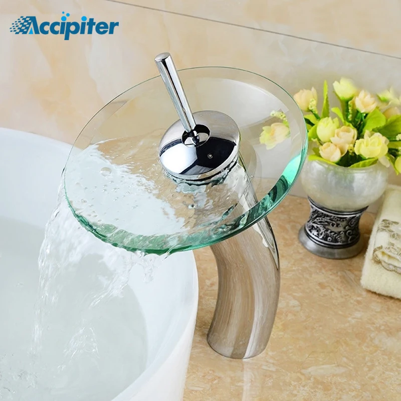 Mushroom-shaped long neck Glass bathroom waterfall Faucet.Transparent vessel water faucet.bathroom basin sink Mixer Tap XP-015
Mushroom-shaped long neck Glass bathroom waterfall Faucet.Transparent vessel water faucet.bathroom basin sink Mixer Tap XP-015