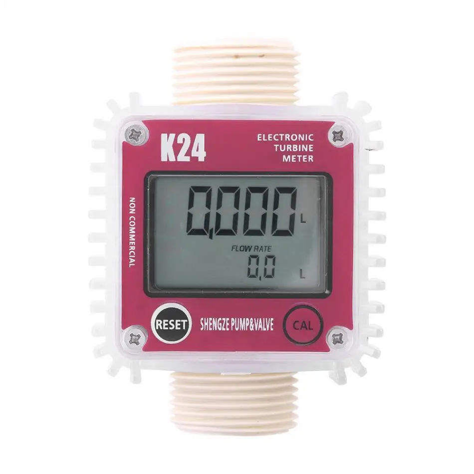 1pc K24 Turbine Digital Diesel Oil Fuel Flow Meter Gauge For Chemicals Liquid Water Hot
1pc K24 Turbine Digital Diesel Oil Fuel Flow Meter Gauge For Chemicals Liquid Water Hot