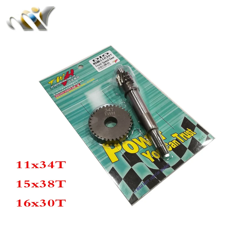 MOFO Performance Racing Transmission Gear Set Front speed gear 15x38T 16x30T for honda DIO ZX 50 AF18 AF28 AF34 AF35 Scooter
MOFO Performance Racing Transmission Gear Set Front speed gear 15x38T 16x30T for honda DIO ZX 50 AF18 AF28 AF34 AF35 Scooter
