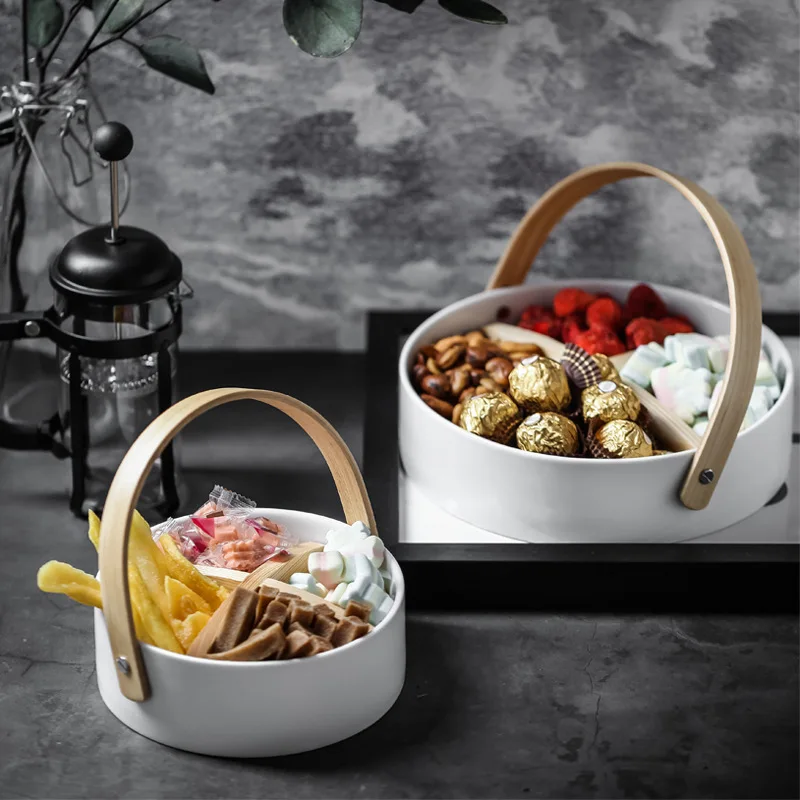 Simple Ceramic Four-grid Storage Tray With Hold Detachable Scandinavia Food Candy Jewelry Storage Plate Home Decor Organizer
Simple Ceramic Four-grid Storage Tray With Hold Detachable Scandinavia Food Candy Jewelry Storage Plate Home Decor Organizer
