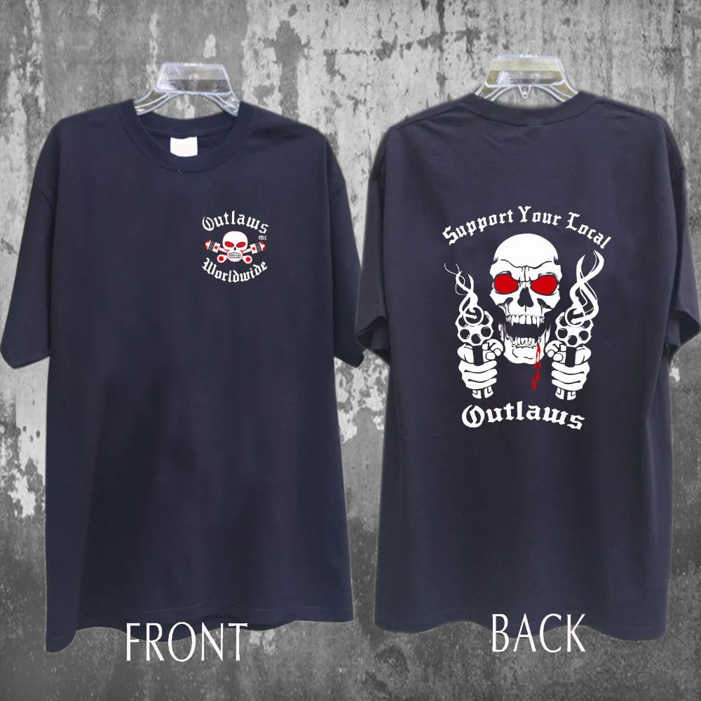 Outlaws Support Your Local Outlaws Motor Club Worldwide Black T Shirt Tee 2019 Funny Cotton Casual Top Tee Printed Tops Tees
Outlaws Support Your Local Outlaws Motor Club Worldwide Black T Shirt Tee 2019 Funny Cotton Casual Top Tee Printed Tops Tees