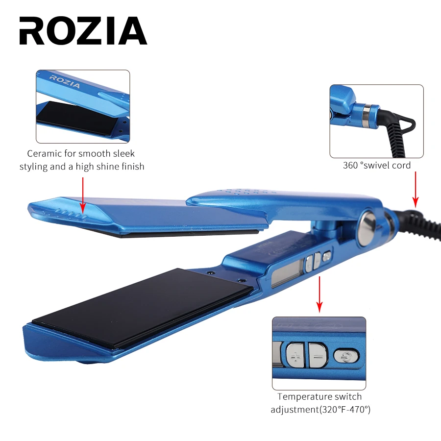 New Professional Hair Straightener Tourmaline Ceramic Flat Iron for Hair Styling Tool 2 in 1 Multifunctional Curling Hair Curler
New Professional Hair Straightener Tourmaline Ceramic Flat Iron for Hair Styling Tool 2 in 1 Multifunctional Curling Hair Curler