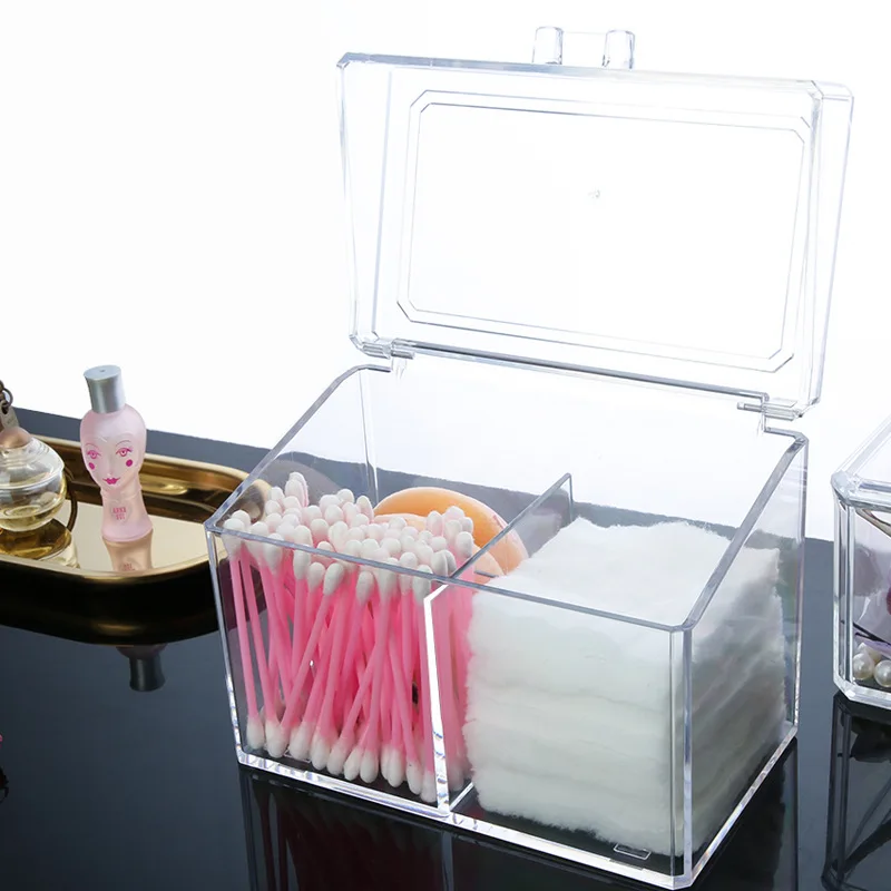 Makeup Organizer Cotton Pads Acrylic Lipstick Holder Cotton Swab Make Up Organizer Plastic Cotton Pads Storage Boxes Bins
Makeup Organizer Cotton Pads Acrylic Lipstick Holder Cotton Swab Make Up Organizer Plastic Cotton Pads Storage Boxes Bins