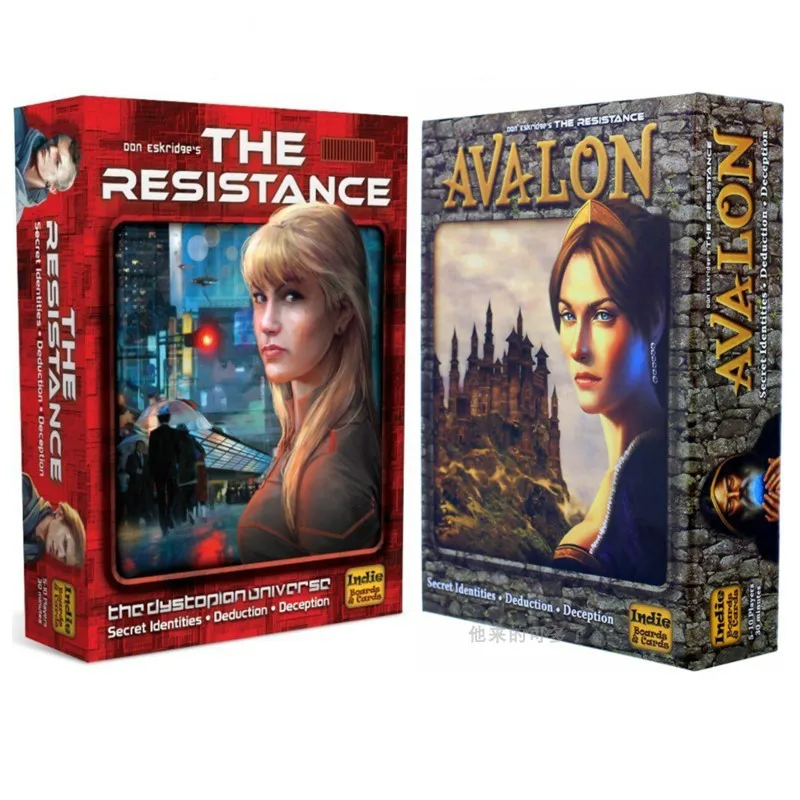 Children's Educationa Resistance Avalon Indie Family Interactive Board Game Card Toys For Party
Children's Educationa Resistance Avalon Indie Family Interactive Board Game Card Toys For Party