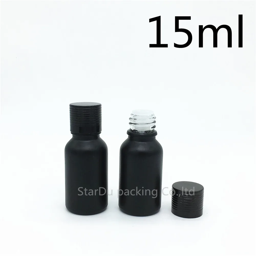 240pcs 15ML Black Frosted Glass Bottle 15ml Vials Essential Oil Bottle Black Aluminum Screw Cover Perfume Bottle
240pcs 15ML Black Frosted Glass Bottle 15ml Vials Essential Oil Bottle Black Aluminum Screw Cover Perfume Bottle