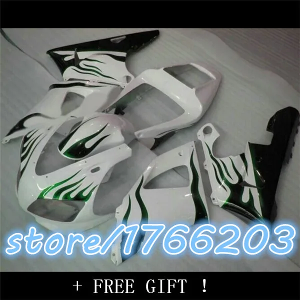 green Flames White Fairing for YZF-R1 98-99 YZF R1 98 99 R1 98 99 YZFR1 YZF1000 98 99 1998 1999
green Flames White Fairing for YZF-R1 98-99 YZF R1 98 99 R1 98 99 YZFR1 YZF1000 98 99 1998 1999