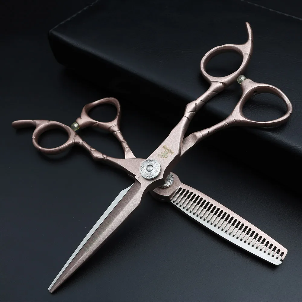 6 inch hairdressing scissors unique hair scissors 440C stainless steel thinning hairdressing styling tool scissors
6 inch hairdressing scissors unique hair scissors 440C stainless steel thinning hairdressing styling tool scissors