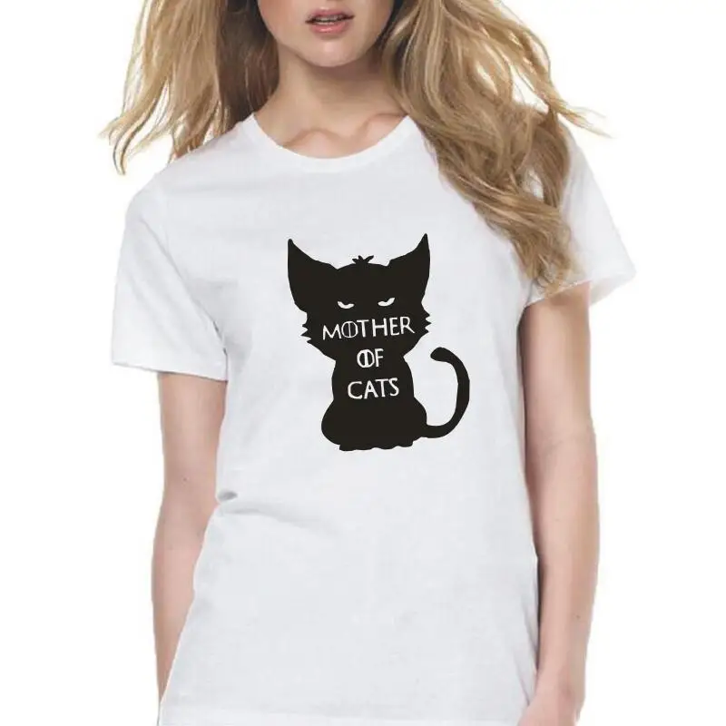 Mother of Cats Print Women Tshirt Cat Lover Graphic T Shirt Hipster Shirt Tee Shirt Femme Short Sleeve Casual T-shirt Women Tops
Mother of Cats Print Women Tshirt Cat Lover Graphic T Shirt Hipster Shirt Tee Shirt Femme Short Sleeve Casual T-shirt Women Tops