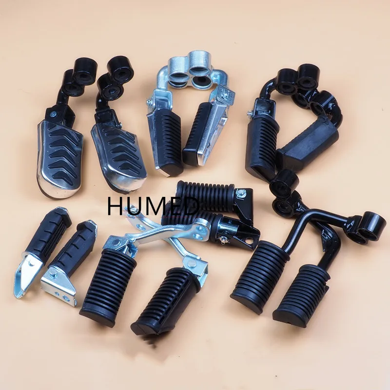 1pair Motorcycle front foot rest and motorcycle back pedal / Motocycle Accessories / motorcycle pedal for GN125GS150 
1pair Motorcycle front foot rest and motorcycle back pedal / Motocycle Accessories / motorcycle pedal for GN125GS150