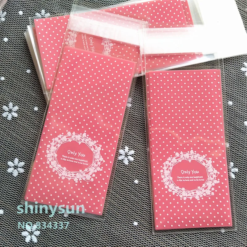 100pcs/lot Pink Mini plastic packaging bags 5x10cm gift bag Lip Balm Cosmetics bag self adhesive bags
100pcs/lot Pink Mini plastic packaging bags 5x10cm gift bag Lip Balm Cosmetics bag self adhesive bags