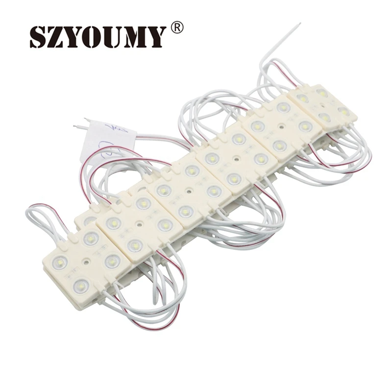 SZYOUMY Waterproof SMD 2835 LED Ultrathin Light Module LED Backlight LED Module White Cool DC12V 4 Led Shipping Free
SZYOUMY Waterproof SMD 2835 LED Ultrathin Light Module LED Backlight LED Module White Cool DC12V 4 Led Shipping Free