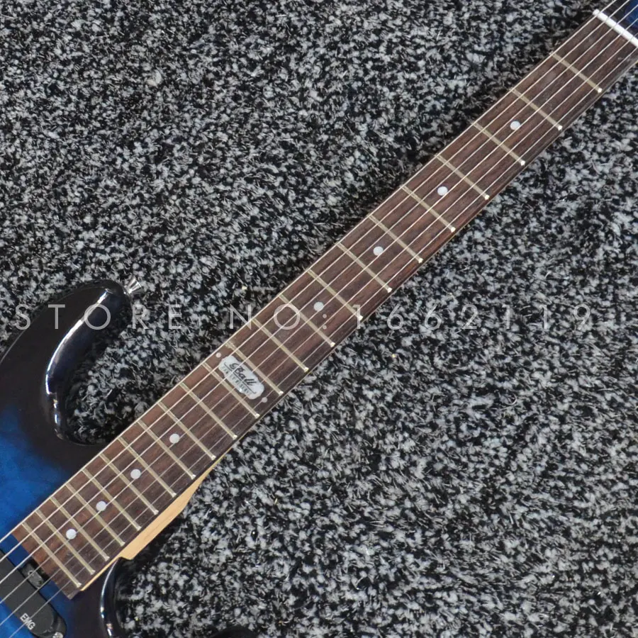 Завод заказной musicman solid Luke электрогитара 6 струн с палисандр гриф Стеганный Топ