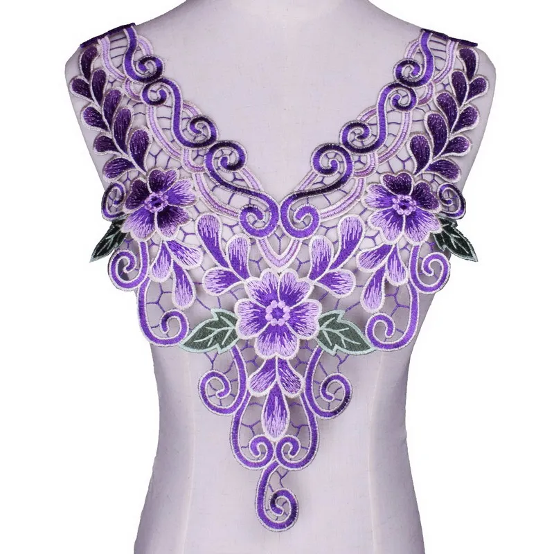 Embroidered Lace Neckline Collar Trim Bridal Wedding dress Sewing Applique Guipure Floral Lace Fabrics DIY
Embroidered Lace Neckline Collar Trim Bridal Wedding dress Sewing Applique Guipure Floral Lace Fabrics DIY