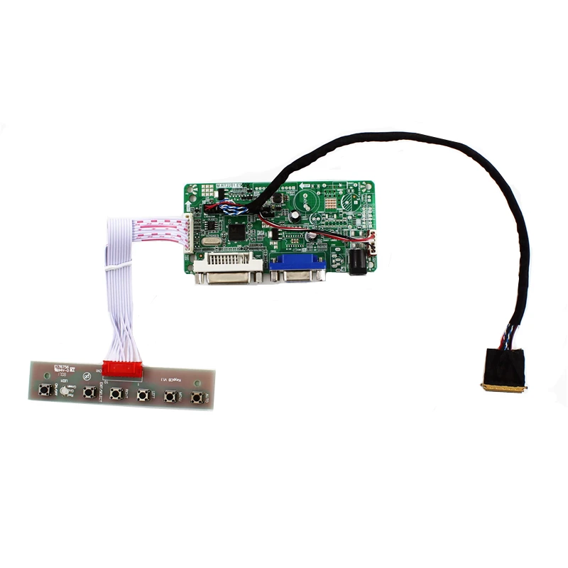 RT2281 LCD controller board support DVI VGA for 11.6 inch lcd panel 1366X768 B116XW03 V0 B116XW03 V1 free shipping easy diy
RT2281 LCD controller board support DVI VGA for 11.6 inch lcd panel 1366X768 B116XW03 V0 B116XW03 V1 free shipping easy diy