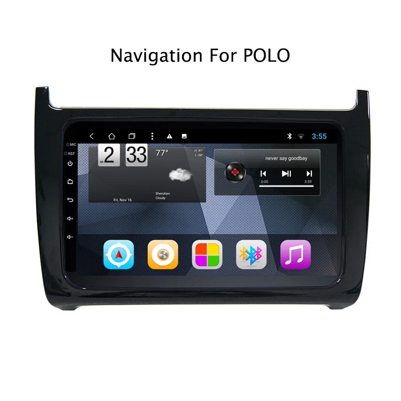 9 "2G ram 32G rom Восьмиядерный Android 8 1 Автомобильная dvd навигационная система для VW Polo