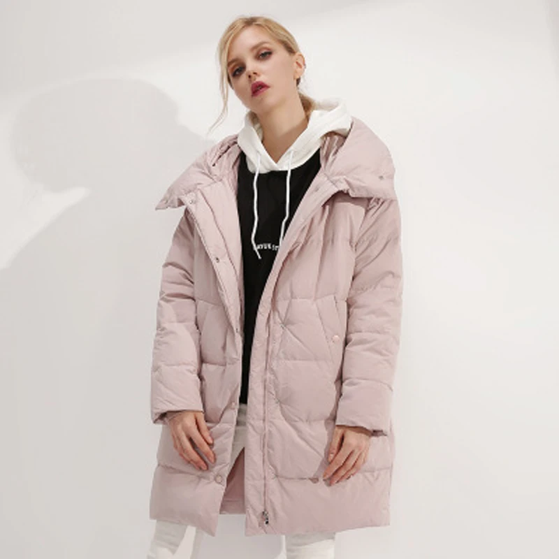 Soft fox Newest thick women's down jacket woman winter long coat solid parka filler White duck down ladies duck down jacket
Soft fox Newest thick women's down jacket woman winter long coat solid parka filler White duck down ladies duck down jacket