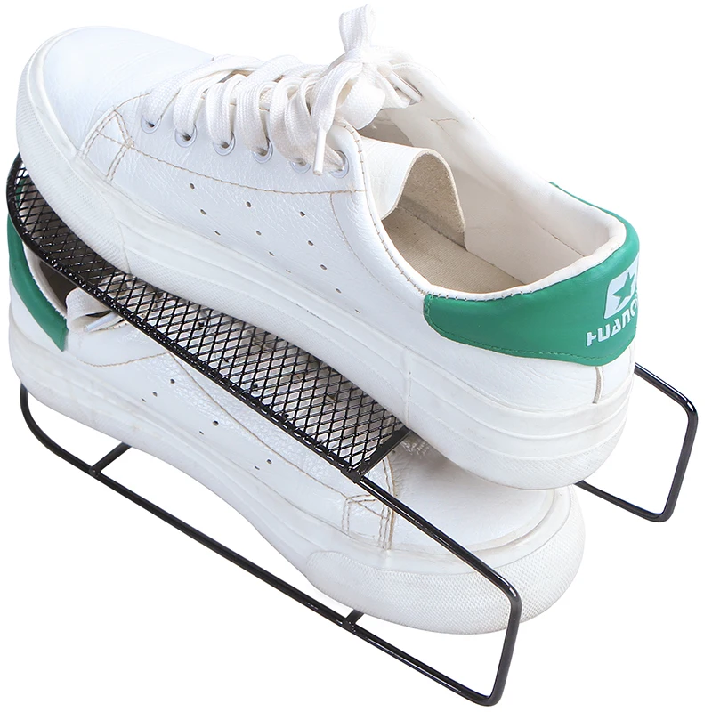 Household double iron shoes rack simple integrated shoe rack simple shoes storage rack for provincial space 25.5*10.8*12cm
Household double iron shoes rack simple integrated shoe rack simple shoes storage rack for provincial space 25.5*10.8*12cm