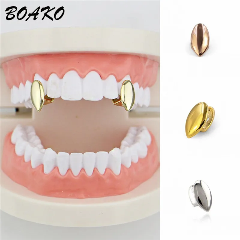 BOAKO Gold Sliver Teeth Grillz Trendy Rapper Rock Hip Hop Mold Caps Top & Bottom Bling Of Single Dental Grill Party Body Jewelry
BOAKO Gold Sliver Teeth Grillz Trendy Rapper Rock Hip Hop Mold Caps Top & Bottom Bling Of Single Dental Grill Party Body Jewelry
