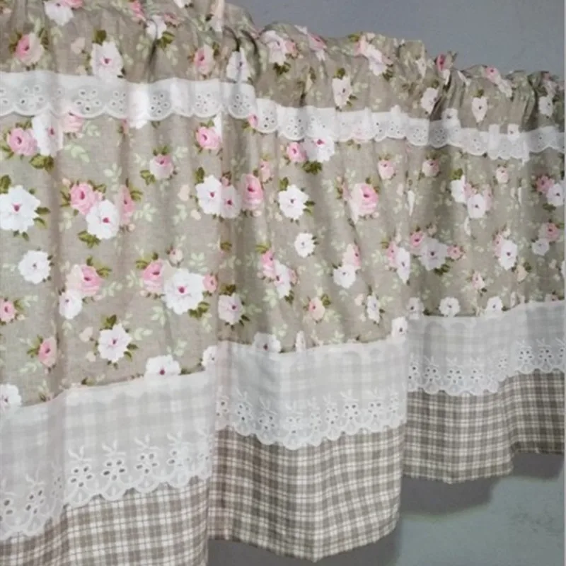 Korean style cabinet curtain. Cotton printed coffee curtain. Lace half curtain. Decorative door curtain.
Korean style cabinet curtain. Cotton printed coffee curtain. Lace half curtain. Decorative door curtain.