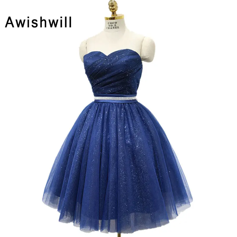 Real Photo Vestido de Festa Curto Navy Blue Short Prom Dress Sweetheart Neckline Lace-up Back Ball Gown Short Party Dress Cheap
Real Photo Vestido de Festa Curto Navy Blue Short Prom Dress Sweetheart Neckline Lace-up Back Ball Gown Short Party Dress Cheap