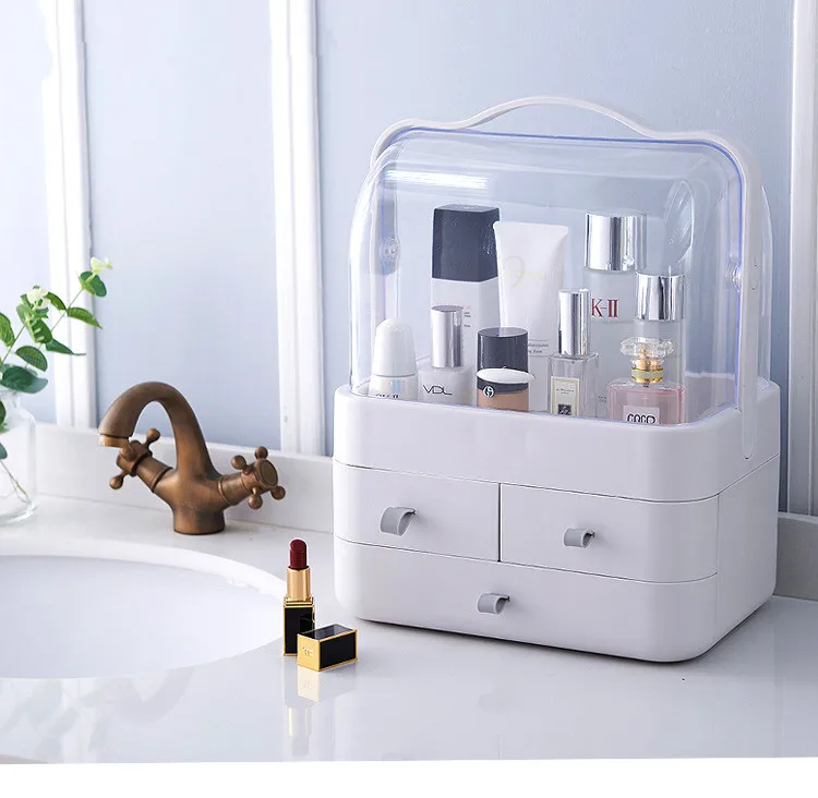 1PC New Makeup Organizer Storage Boxes Make Up Organizer For Jewelry Cosmetics Brush Organizer home Storage Drawers Box OK 0697
1PC New Makeup Organizer Storage Boxes Make Up Organizer For Jewelry Cosmetics Brush Organizer home Storage Drawers Box OK 0697