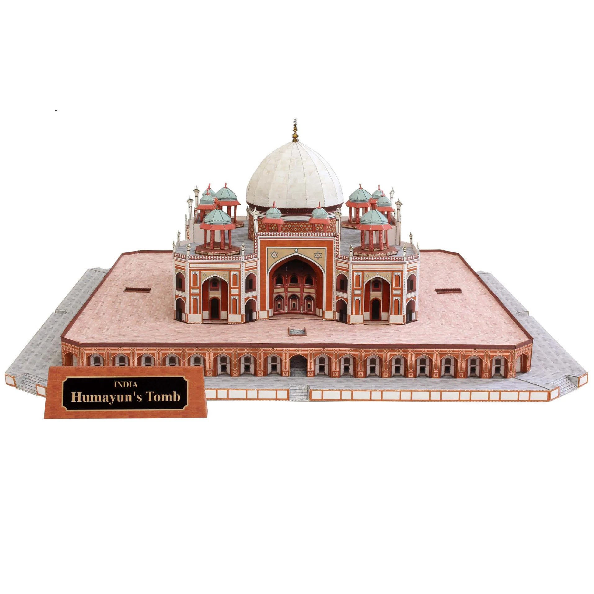 India Humayun's Tomb Craft Paper Model Architecture 3D DIY Education Toys Handmade Adult Puzzle Game
India Humayun's Tomb Craft Paper Model Architecture 3D DIY Education Toys Handmade Adult Puzzle Game