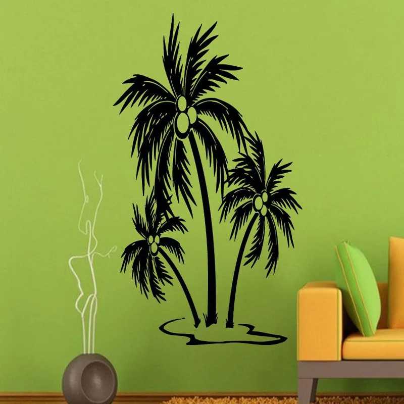 ZOOYOO Palm Tree Wall Decals Beach Trees Bathroom Decoration Wall Sticker Waterproof Home Decor Art Vinyl Murals
ZOOYOO Palm Tree Wall Decals Beach Trees Bathroom Decoration Wall Sticker Waterproof Home Decor Art Vinyl Murals