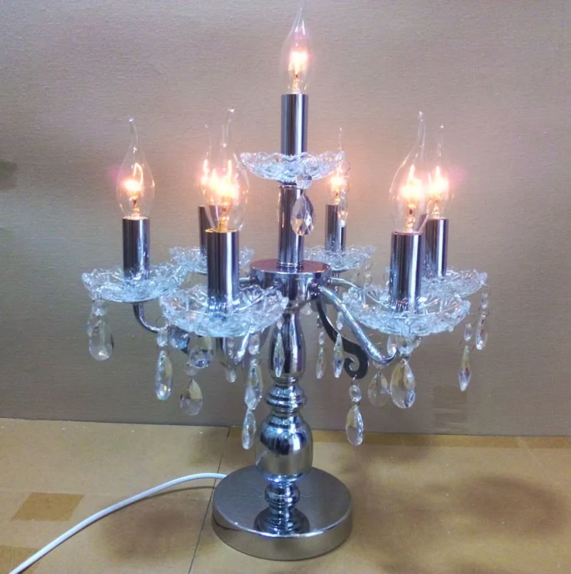 European candle crystal table lamp luxury bedroom bedside lamp decorative table lamp atmospheric living room lamp
European candle crystal table lamp luxury bedroom bedside lamp decorative table lamp atmospheric living room lamp