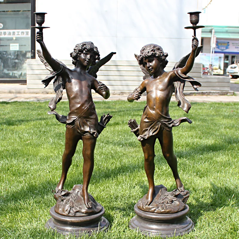 Angel Candlestick copper s business gift ornaments boutique furnishings decorations Home Furnishing bronze room Art
Angel Candlestick copper s business gift ornaments boutique furnishings decorations Home Furnishing bronze room Art