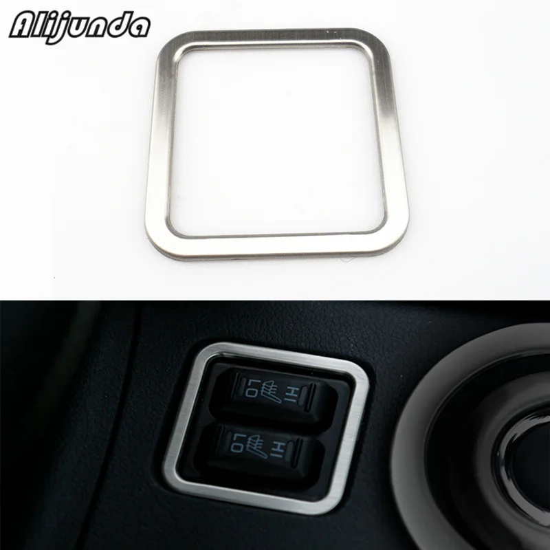 Декоративная накладка на сиденье для Mitsubishi Outlander 2013 2014 2015|button heating|mitsubishi outlander 2015trim