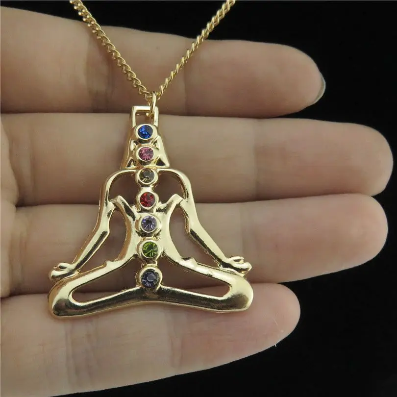 Trendy Colorful Yoga Chakra Buddha Pendant Chain Necklaces Collar Party Gift Necklaces Accessories Bulk
Trendy Colorful Yoga Chakra Buddha Pendant Chain Necklaces Collar Party Gift Necklaces Accessories Bulk