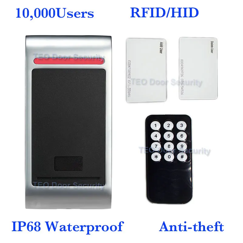Advanced Microprocessor IP68 keypad Outdoors Waterproof Standalone Access Controller Remote control 10,000Users Card to Entry
Advanced Microprocessor IP68 keypad Outdoors Waterproof Standalone Access Controller Remote control 10,000Users Card to Entry