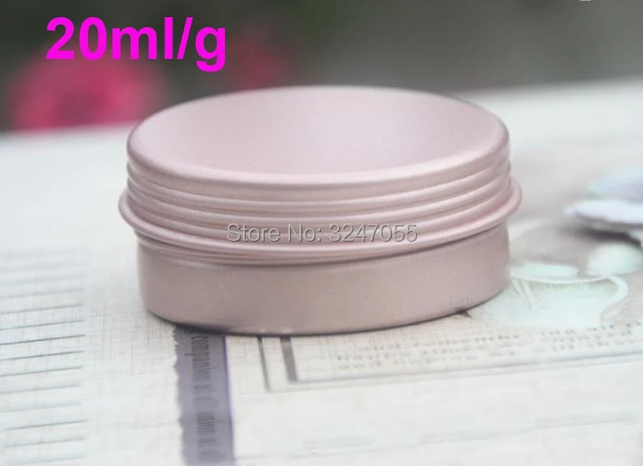 20ml/g Professional Portable Rose Gold Aluminum Cream Packing Jar, Empty Cosmetic Mask Beauty Metal Tin Pot, 50pcs100pcs
20ml/g Professional Portable Rose Gold Aluminum Cream Packing Jar, Empty Cosmetic Mask Beauty Metal Tin Pot, 50pcs100pcs