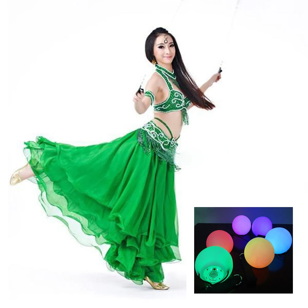 TSLEEN Free Shipping! 2 Balls+2 Ropes 1 Pair LED POI Thrown Balls For Professional Belly Dance Level Hand Props US Rsp LED Balls
TSLEEN Free Shipping! 2 Balls+2 Ropes 1 Pair LED POI Thrown Balls For Professional Belly Dance Level Hand Props US Rsp LED Balls