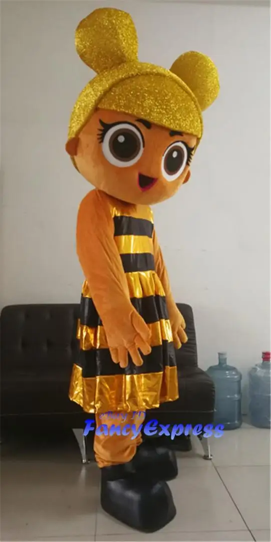 New Adult Cute Deluxe Gold Doll Girl Party Mascot Costume Christmas Fancy Dress Halloween Mascot Costume Free Ship
New Adult Cute Deluxe Gold Doll Girl Party Mascot Costume Christmas Fancy Dress Halloween Mascot Costume Free Ship