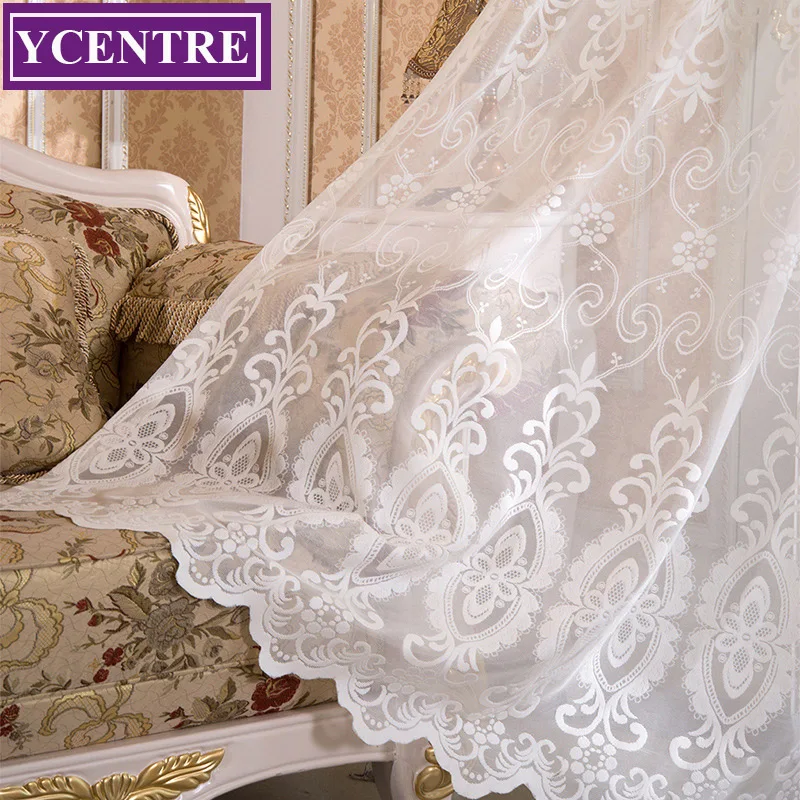 YCENTRE Decorative Semi jacquard Lace White Sheer Curtain Tulle Voile Panel Window Curtain for Living Room Kitchen Bedroom Door
YCENTRE Decorative Semi jacquard Lace White Sheer Curtain Tulle Voile Panel Window Curtain for Living Room Kitchen Bedroom Door