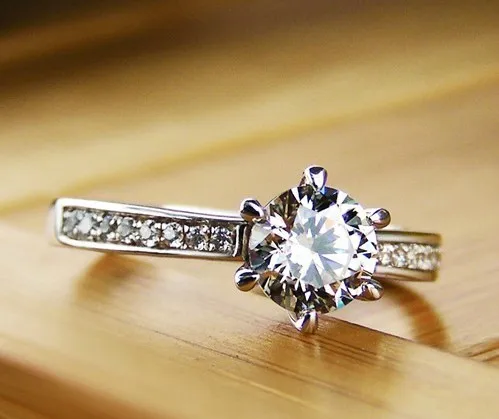 Genuine Hand made 1CT Round Brilliant Fine Diamond Rings For Women bridal jewelry Sterling Silver White Gold Ring
Genuine Hand made 1CT Round Brilliant Fine Diamond Rings For Women bridal jewelry Sterling Silver White Gold Ring