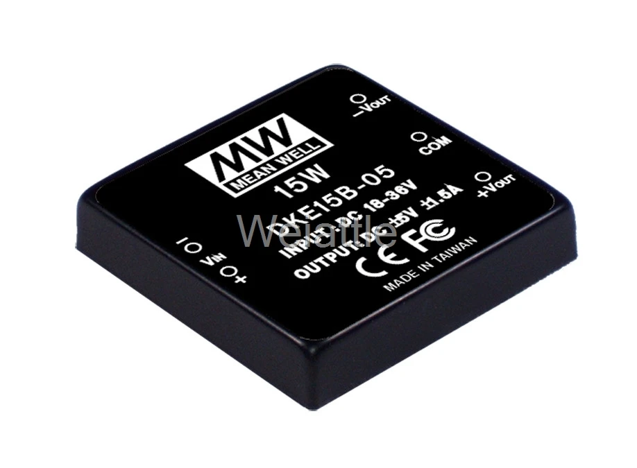 MEAN WELL original DKE15B-12 12V 625mA meanwell DKE15 12V 15W DC-DC Regulated Dual Output Converter
MEAN WELL original DKE15B-12 12V 625mA meanwell DKE15 12V 15W DC-DC Regulated Dual Output Converter