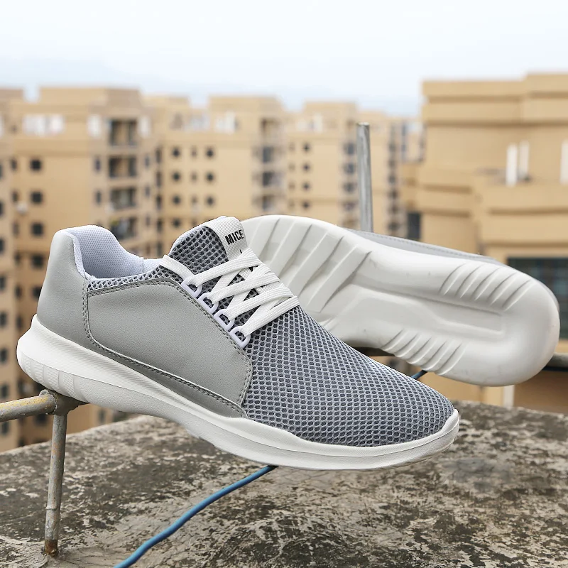 New Arrival Soft Breathable Mens Trainers Fashion White Shoes Air Mesh Tenis Masculino Sneakers Light Casual Men Shoes Size37-46
New Arrival Soft Breathable Mens Trainers Fashion White Shoes Air Mesh Tenis Masculino Sneakers Light Casual Men Shoes Size37-46