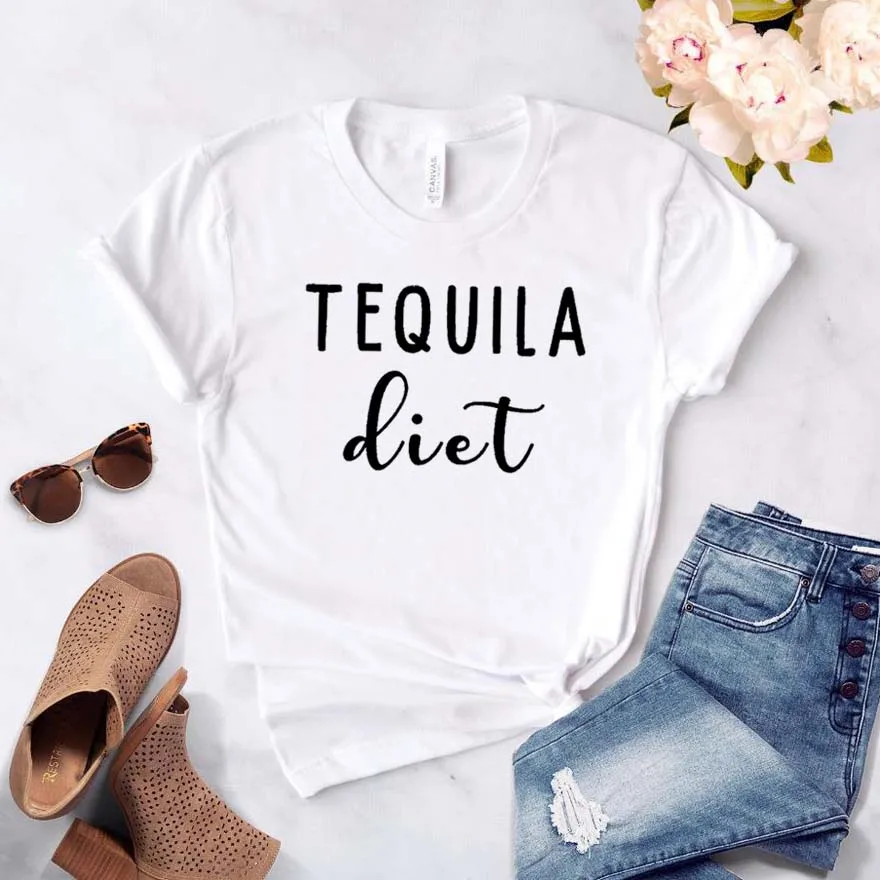 Tequila diet Women tshirt Cotton Casual Funny t shirt For Lady Girl Top Tee Hipster Drop Ship NA-247
Tequila diet Women tshirt Cotton Casual Funny t shirt For Lady Girl Top Tee Hipster Drop Ship NA-247