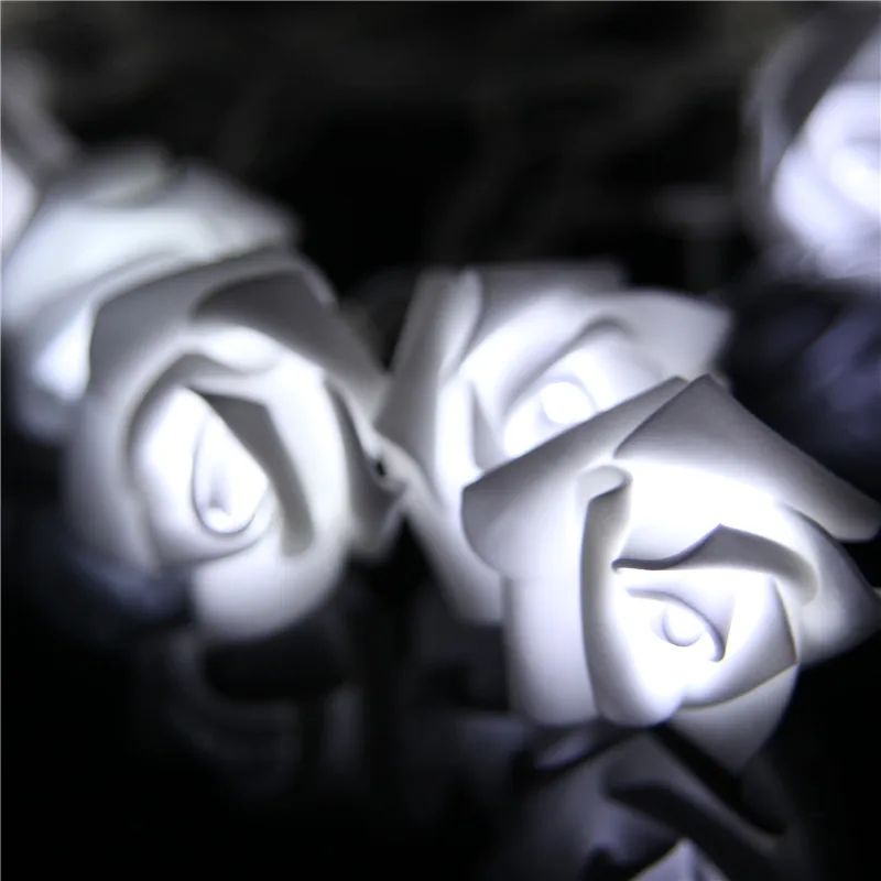 Creative cloth rose light LED flashing lights string birthday wedding Christmas lights string 5M
Creative cloth rose light LED flashing lights string birthday wedding Christmas lights string 5M