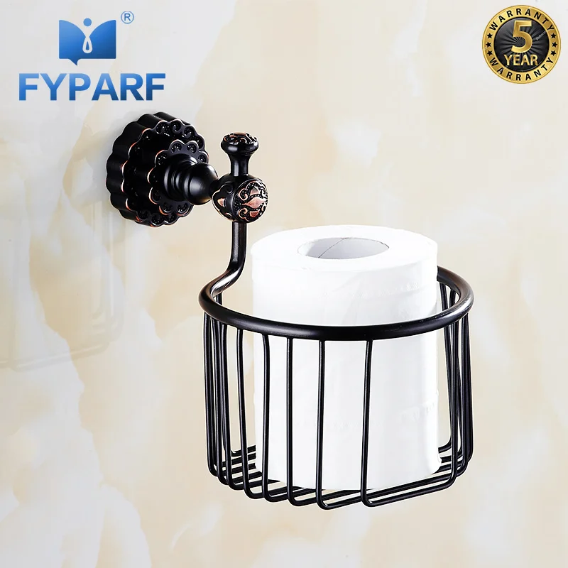 FYPARF Bathroom Holder Toilet Paper Solid Brass Toilet Roll Holder Bathroom WC Basket Tissue Holder Wall Mount Bathroom Hardware
FYPARF Bathroom Holder Toilet Paper Solid Brass Toilet Roll Holder Bathroom WC Basket Tissue Holder Wall Mount Bathroom Hardware