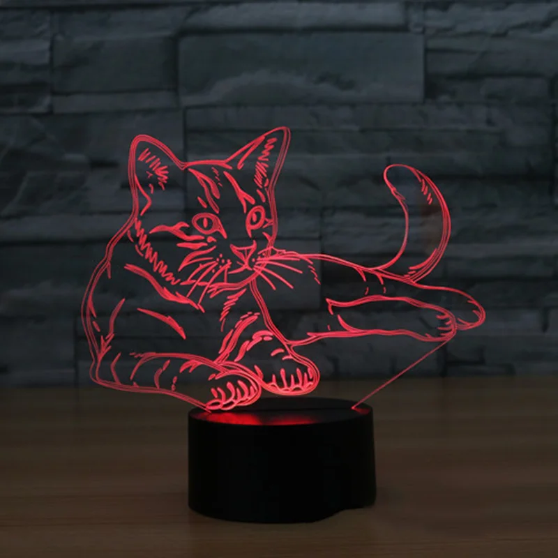 Сменный 3D ночник в виде кошки, настольная лампа с 3D иллюзией и питанием по USB, декоративная детская игрушка, подарок на день Святого Валентин...
Сменный 3D ночник в виде кошки, настольная лампа с 3D иллюзией и питанием по USB, декоративная детская игрушка, подарок на день Святого Валентин...