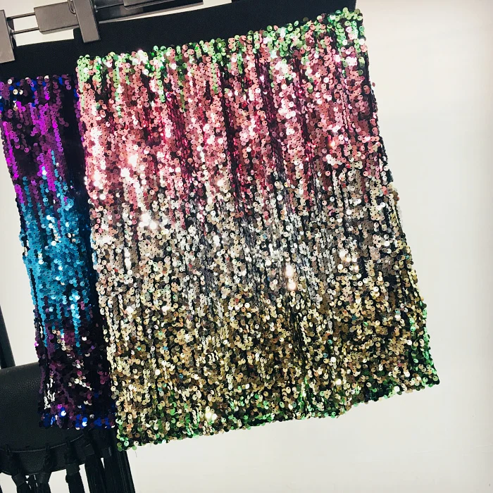 Colorful Sequins Skirt Women 2019 New Spring Summer Slim Sequined Skirts Girls Ladies Fashion Skirt Outfits Female Vestidos
Colorful Sequins Skirt Women 2019 New Spring Summer Slim Sequined Skirts Girls Ladies Fashion Skirt Outfits Female Vestidos